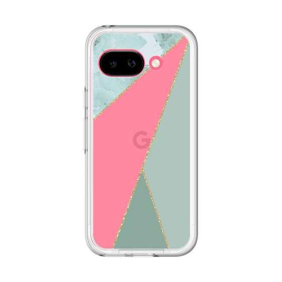Premium Panel［ Marble Triangle Palette - Green ］
