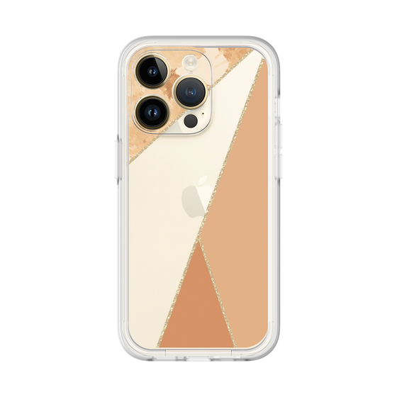 Premium Panel［ Marble Triangle Palette - Orange ］