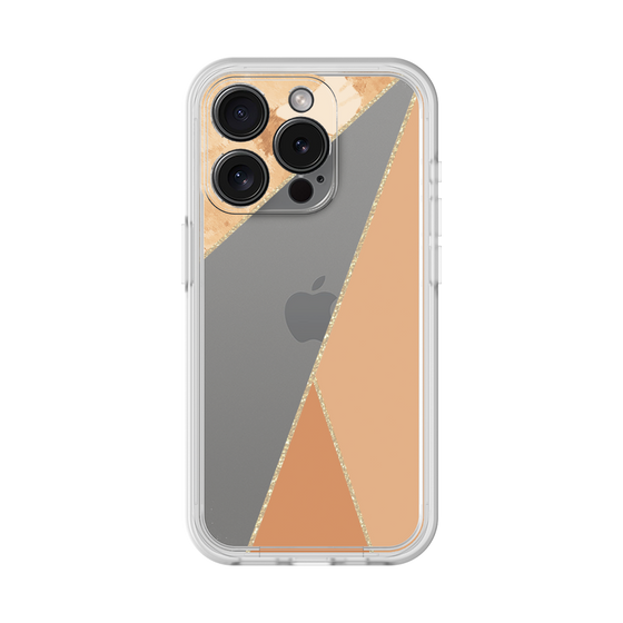 Premium Panel［ Marble Triangle Palette - Orange ］