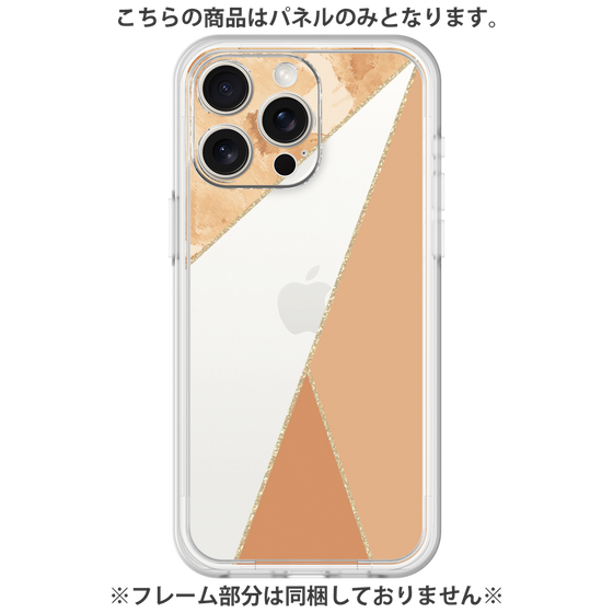 Premium Panel［ Marble Triangle Palette - Orange ］