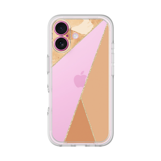 Premium Panel［ Marble Triangle Palette - Orange ］