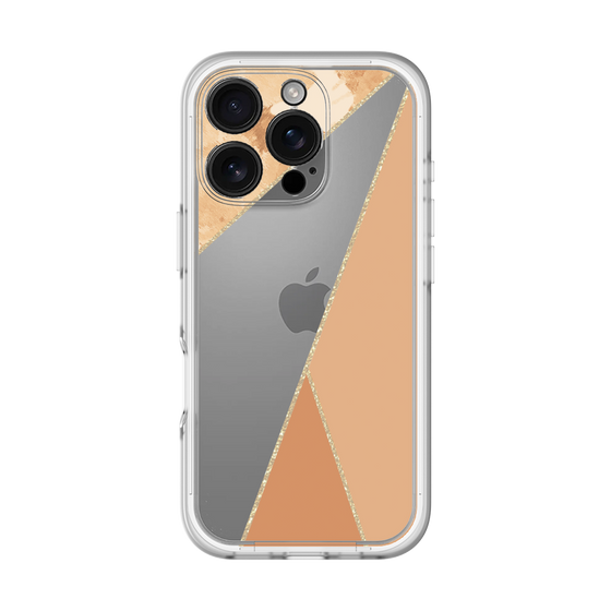 Premium Panel［ Marble Triangle Palette - Orange ］
