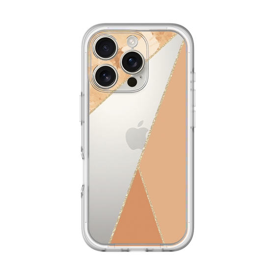 Premium Panel［ Marble Triangle Palette - Orange ］