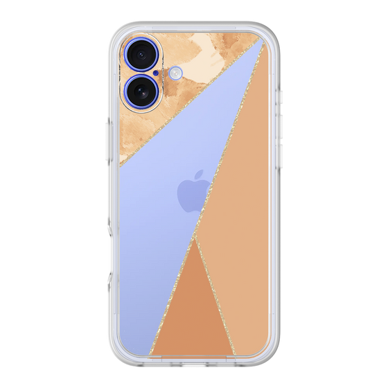 Premium Panel［ Marble Triangle Palette - Orange ］