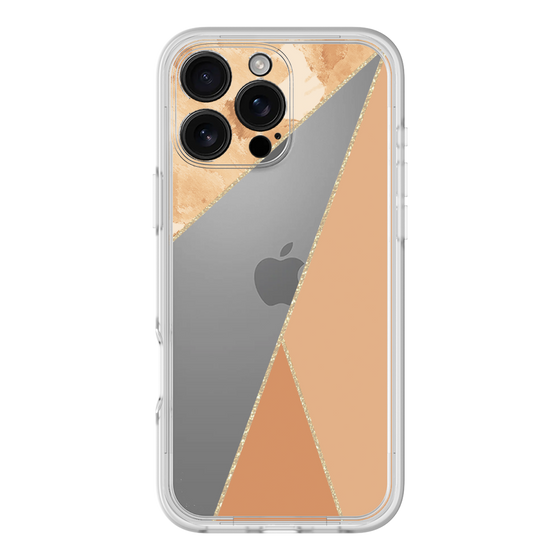 Premium Panel［ Marble Triangle Palette - Orange ］