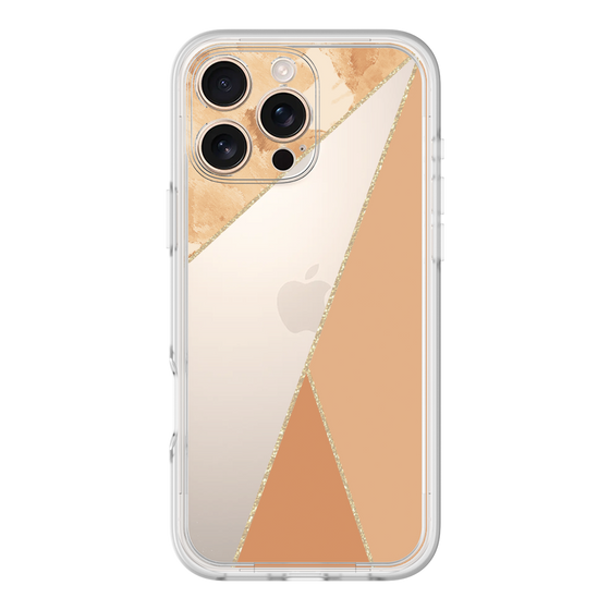 Premium Panel［ Marble Triangle Palette - Orange ］