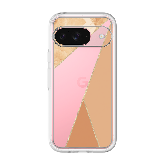Premium Panel［ Marble Triangle Palette - Orange ］