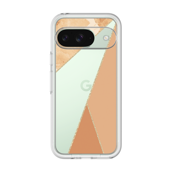 Premium Panel［ Marble Triangle Palette - Orange ］