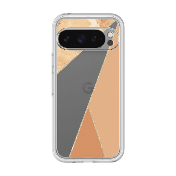 Premium Panel［ Marble Triangle Palette - Orange ］