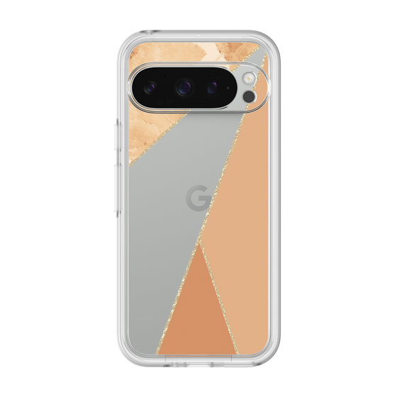 Premium Panel［ Marble Triangle Palette - Orange ］