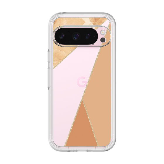 Premium Panel［ Marble Triangle Palette - Orange ］