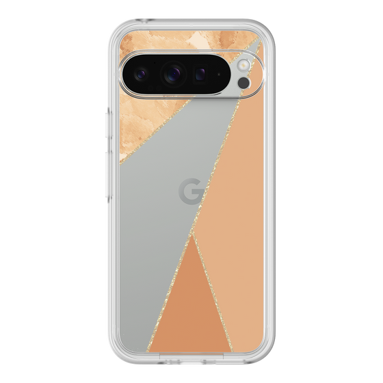 Premium Panel［ Marble Triangle Palette - Orange ］