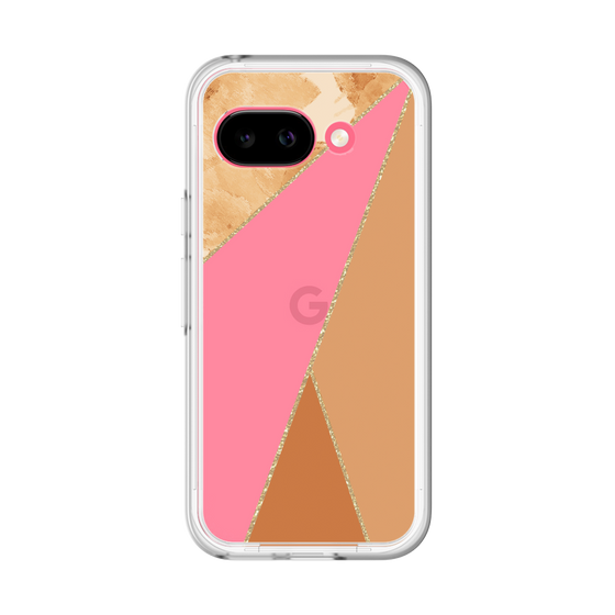 Premium Panel［ Marble Triangle Palette - Orange ］