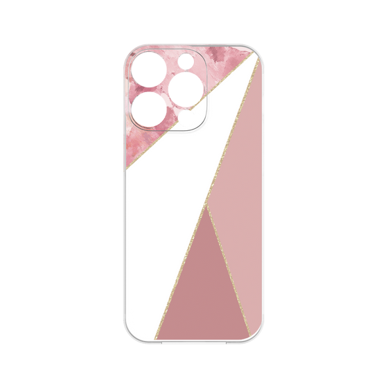 Premium Panel［ Marble Triangle Palette - Pink ］