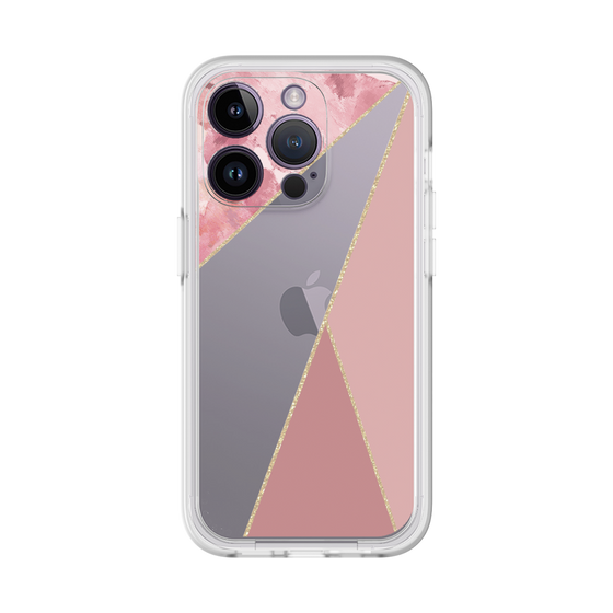 Premium Panel［ Marble Triangle Palette - Pink ］