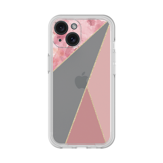 Premium Panel［ Marble Triangle Palette - Pink ］