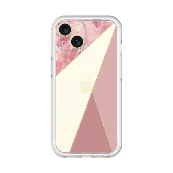Premium Panel［ Marble Triangle Palette - Pink ］