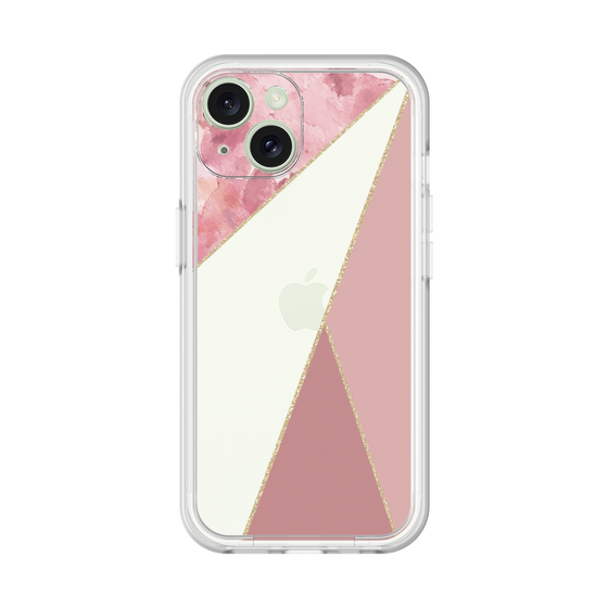 Premium Panel［ Marble Triangle Palette - Pink ］