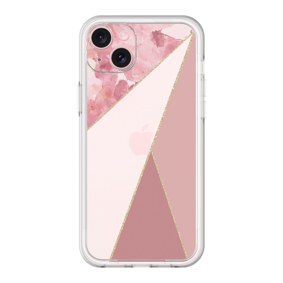 Premium Panel［ Marble Triangle Palette - Pink ］