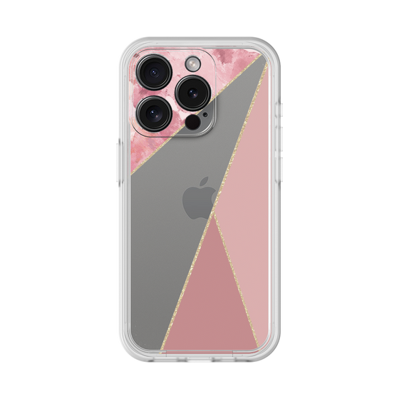 Premium Panel［ Marble Triangle Palette - Pink ］