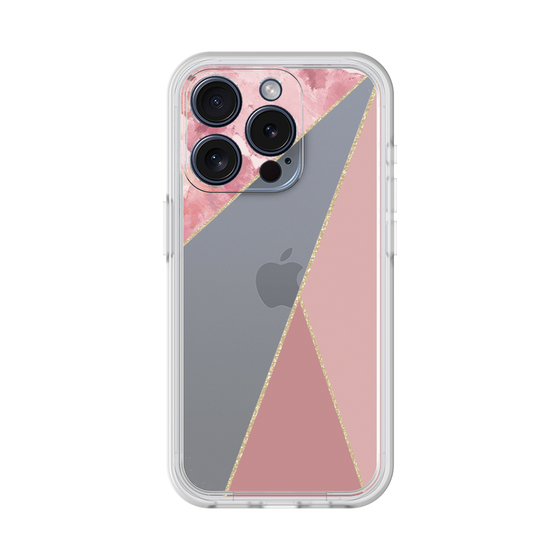 Premium Panel［ Marble Triangle Palette - Pink ］