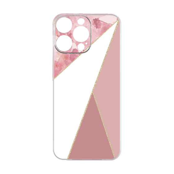 Premium Panel［ Marble Triangle Palette - Pink ］