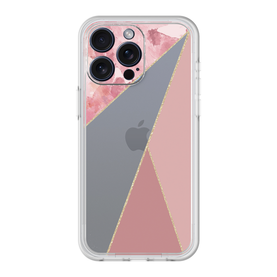 Premium Panel［ Marble Triangle Palette - Pink ］