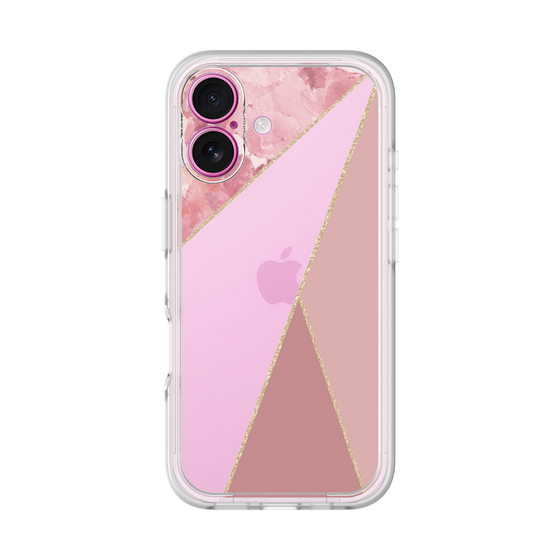 Premium Panel［ Marble Triangle Palette - Pink ］