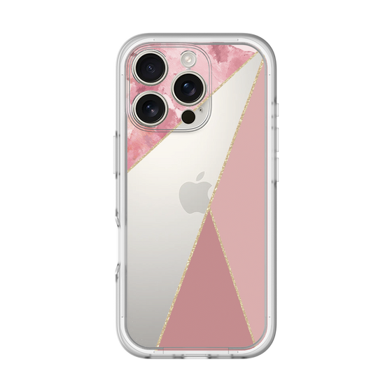 Premium Panel［ Marble Triangle Palette - Pink ］