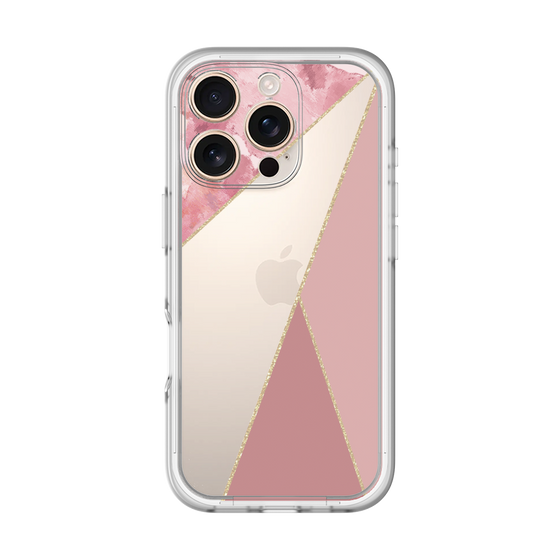Premium Panel［ Marble Triangle Palette - Pink ］