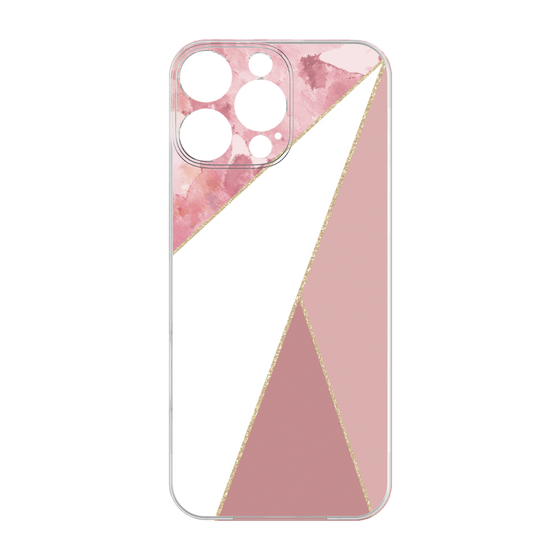 Premium Panel［ Marble Triangle Palette - Pink ］