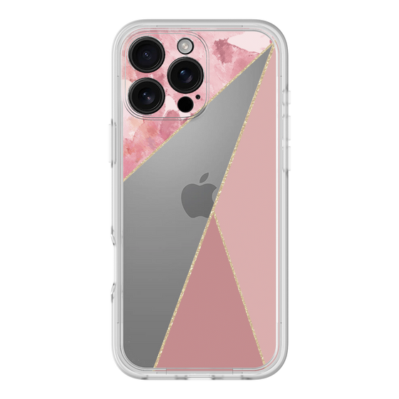 Premium Panel［ Marble Triangle Palette - Pink ］