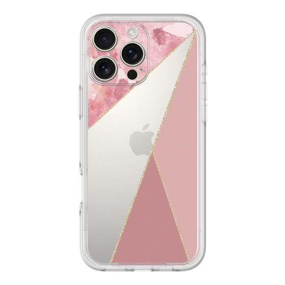 Premium Panel［ Marble Triangle Palette - Pink ］