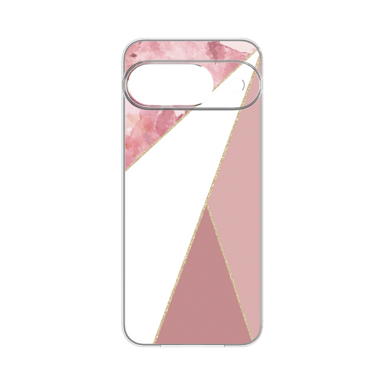 Premium Panel［ Marble Triangle Palette - Pink ］