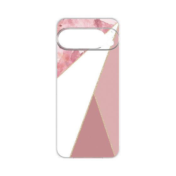 Premium Panel［ Marble Triangle Palette - Pink ］