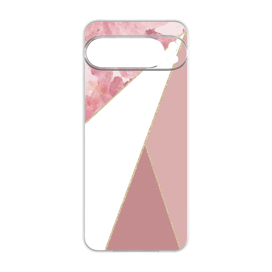 Premium Panel［ Marble Triangle Palette - Pink ］