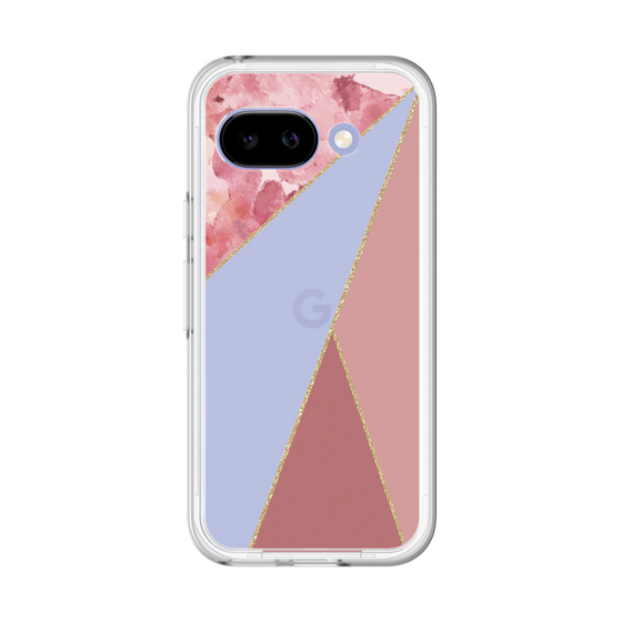 Premium Panel［ Marble Triangle Palette - Pink ］
