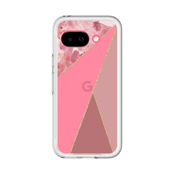 Premium Panel［ Marble Triangle Palette - Pink ］