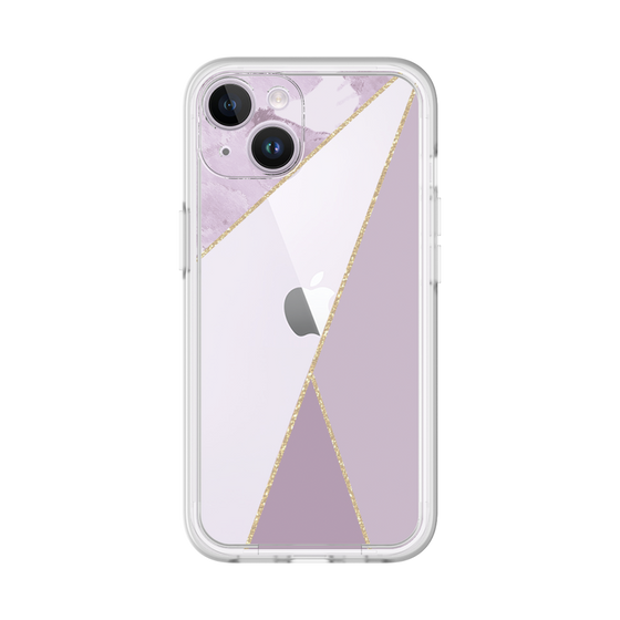 Premium Panel［ Marble Triangle Palette - Purple ］