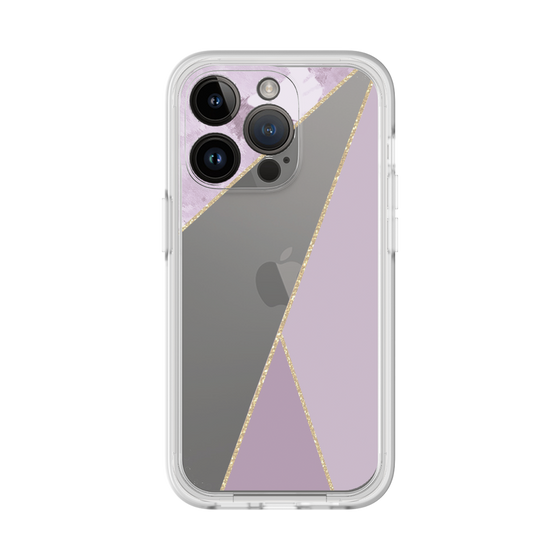 Premium Panel［ Marble Triangle Palette - Purple ］