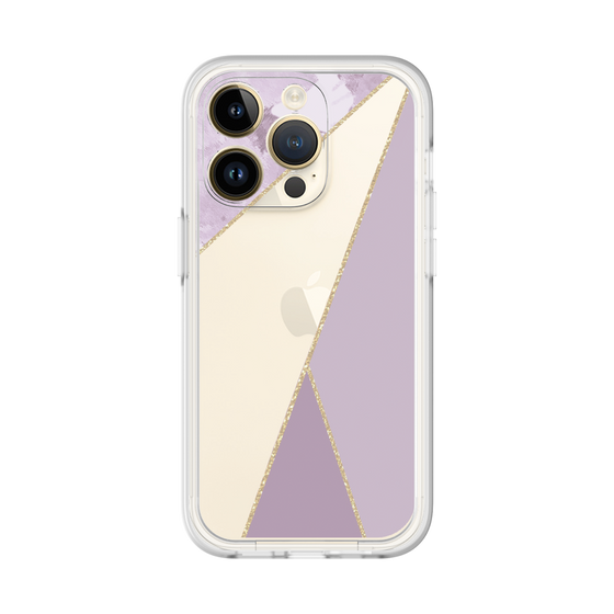 Premium Panel［ Marble Triangle Palette - Purple ］