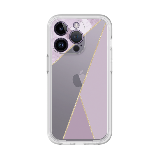 Premium Panel［ Marble Triangle Palette - Purple ］