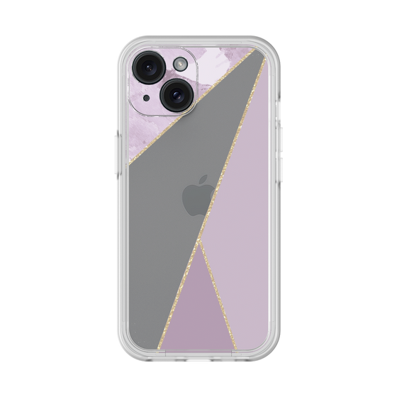 Premium Panel［ Marble Triangle Palette - Purple ］