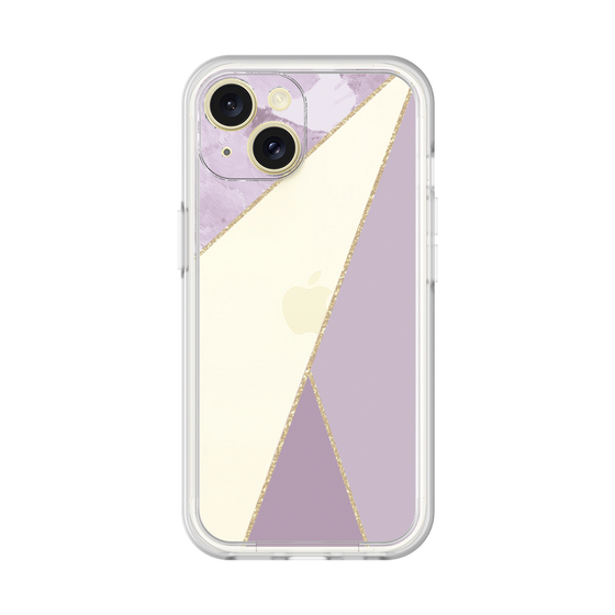 Premium Panel［ Marble Triangle Palette - Purple ］