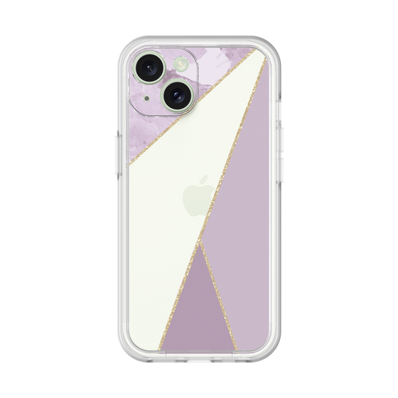 Premium Panel［ Marble Triangle Palette - Purple ］