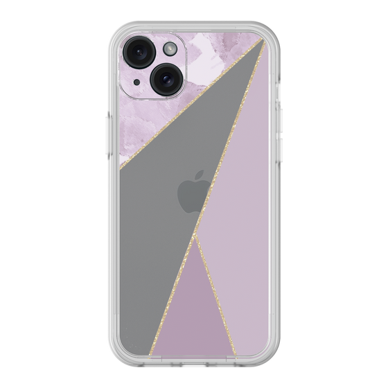 Premium Panel［ Marble Triangle Palette - Purple ］