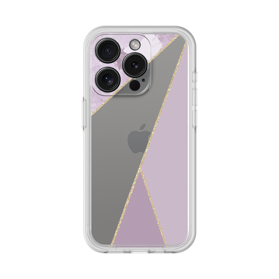 Premium Panel［ Marble Triangle Palette - Purple ］