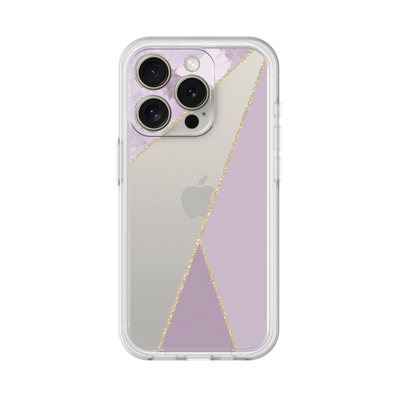 Premium Panel［ Marble Triangle Palette - Purple ］