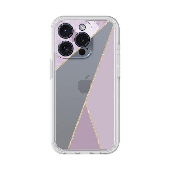 Premium Panel［ Marble Triangle Palette - Purple ］