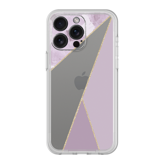 Premium Panel［ Marble Triangle Palette - Purple ］